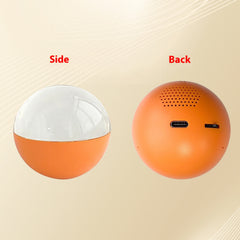 Fashionable And Personalized Electronic Ball Video Player 3D Video Crystal Ball DIY Memory Art Glass Ball Lamp Spherical Pixel Display 2.7inchs Screen 4GB Videos Player For Gift
